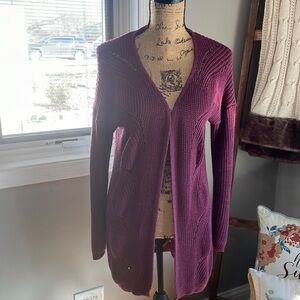 Beautiful burgundy color sweater.